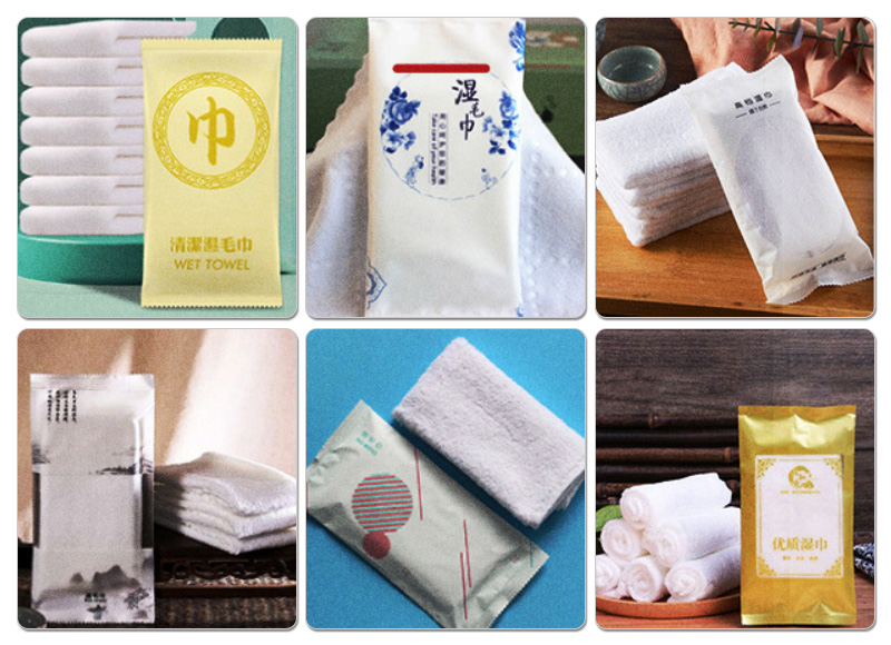 湿毛巾折叠包装（带视觉检测）样品